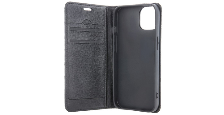 CARO flipové pouzdro na iPhone Černé